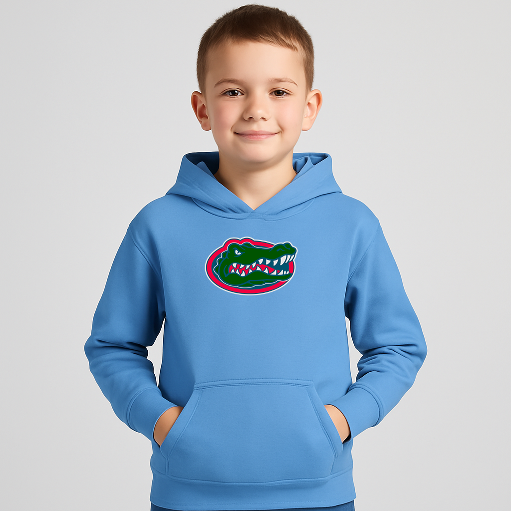 Youth Florida Gators Logo Pullover Hoodie