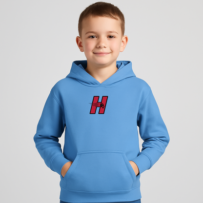 Youth Hartford Hawks Logo Pullover Hoodie