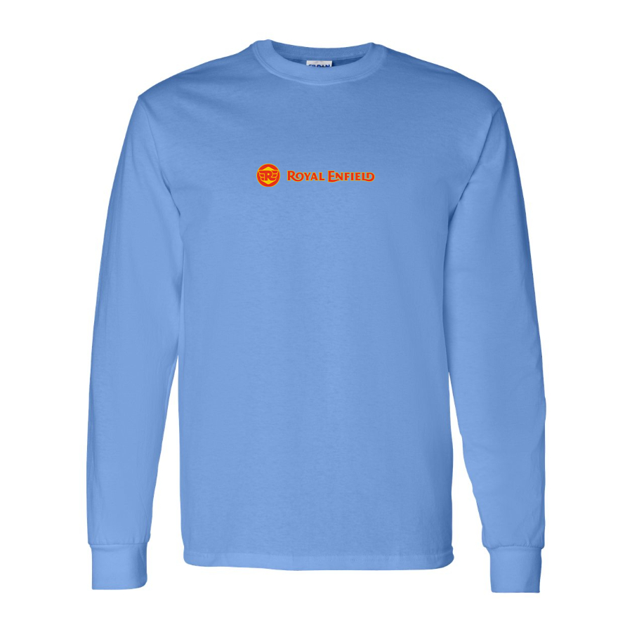 Youth Royal Enfield Logo Cotton Long Sleeve T-Shirt