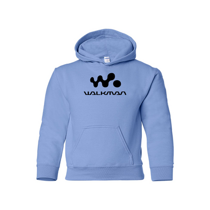 Youth Walkman  Logo  Pullover Hoodie