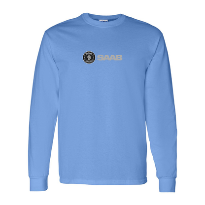 Men's Saab Logo Long Sleeve T-Shirt
