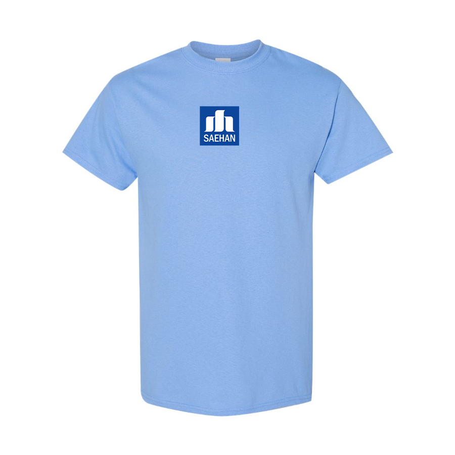 Men's Saehan Motors Logo Cotton T-Shirt