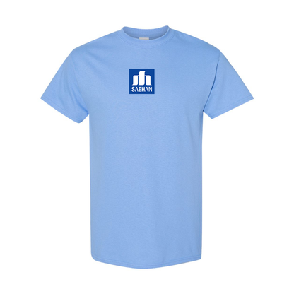Men's Saehan Motors Logo Cotton T-Shirt