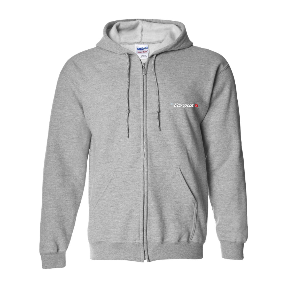 Men's Pro Largus Gildan  Heavy Blend Full Zip Hooded Sweatshirt