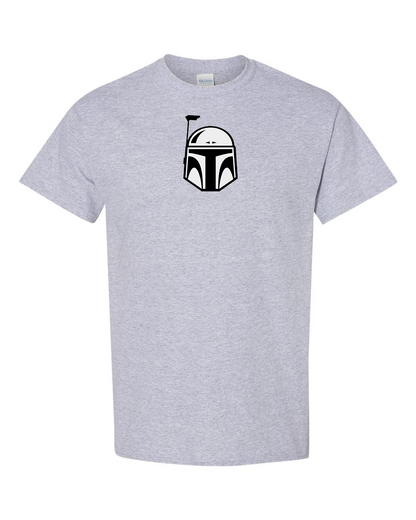 Men's Star Wars Boba Fett Helmet Gildan Heavy Cotton T-Shirt