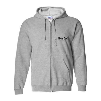 Men's Meat Loaf  Gildan  Heavy Blend Full Zip Hooded Sweatshirt