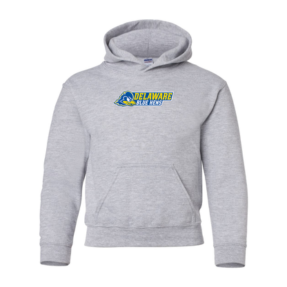 Youth  Delaware Blue Hens Gildan Heavy Blend  Hooded Sweatshirt