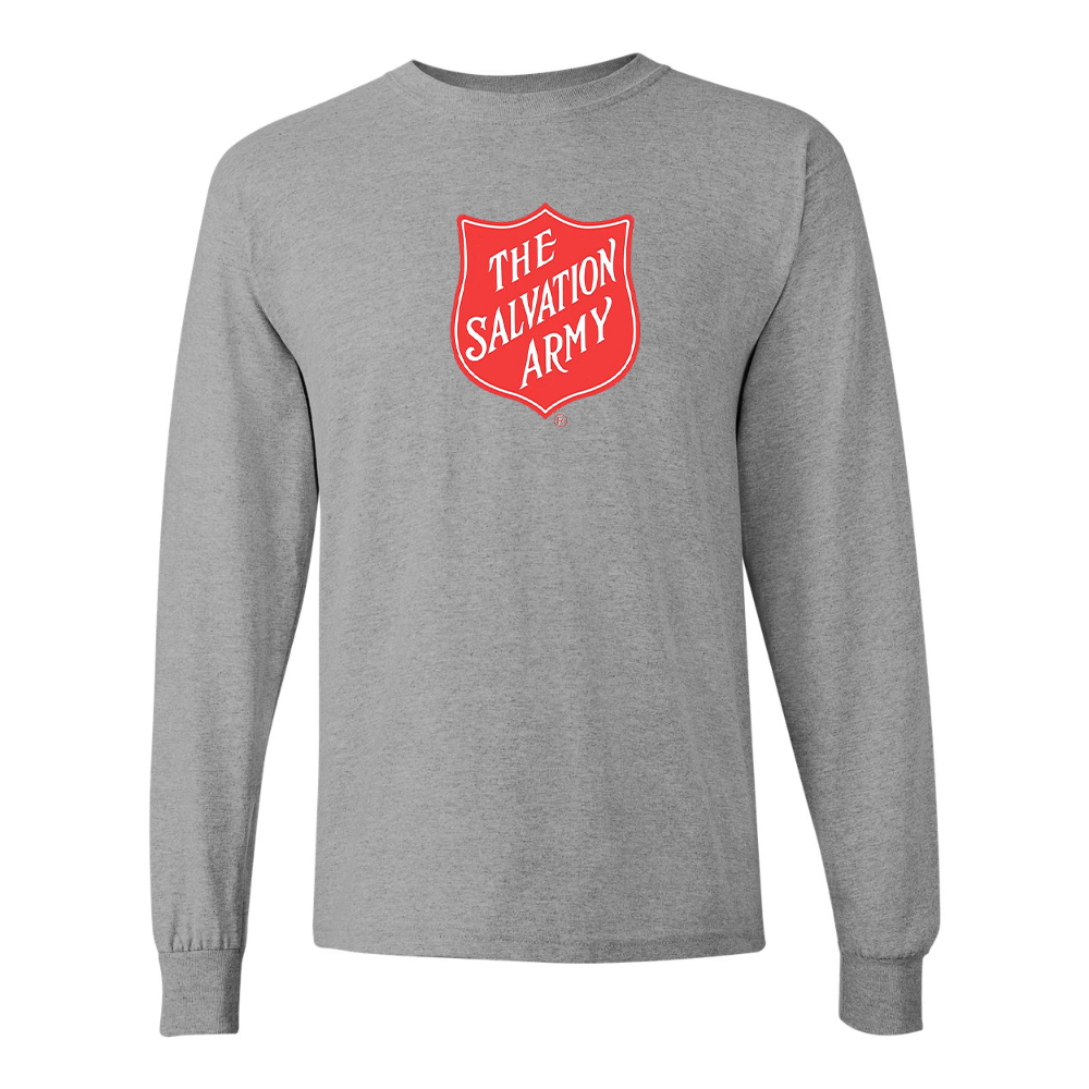 Men's  The Salvation Army  Gildan Heavy Cotton Long Sleeve T-Shirt