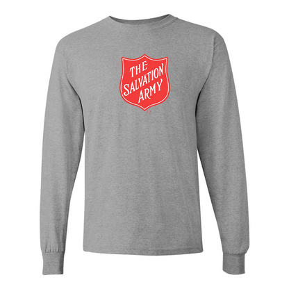 Men's  The Salvation Army  Gildan Heavy Cotton Long Sleeve T-Shirt
