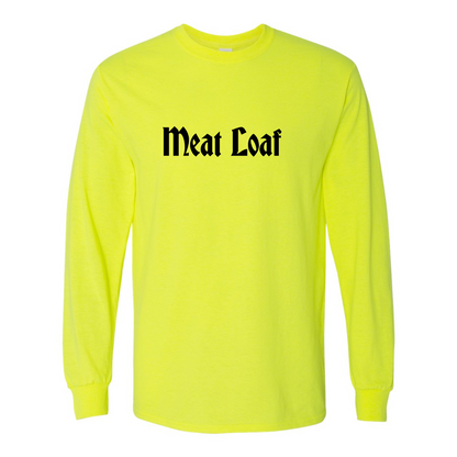 Men's Meat Loaf   Gildan Heavy Cotton Long Sleeve T-Shirt