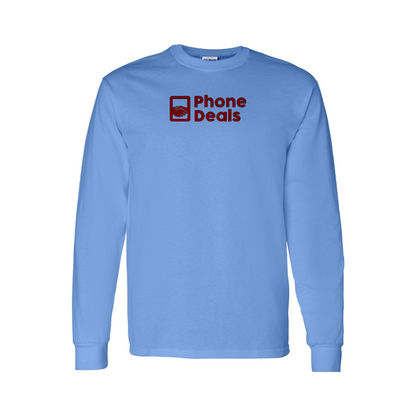 Men's MrPhoneDeals Logo Long Sleeve T-Shirt