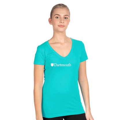 Women's Dartmouth College Next Level V-Neck T-Shirt