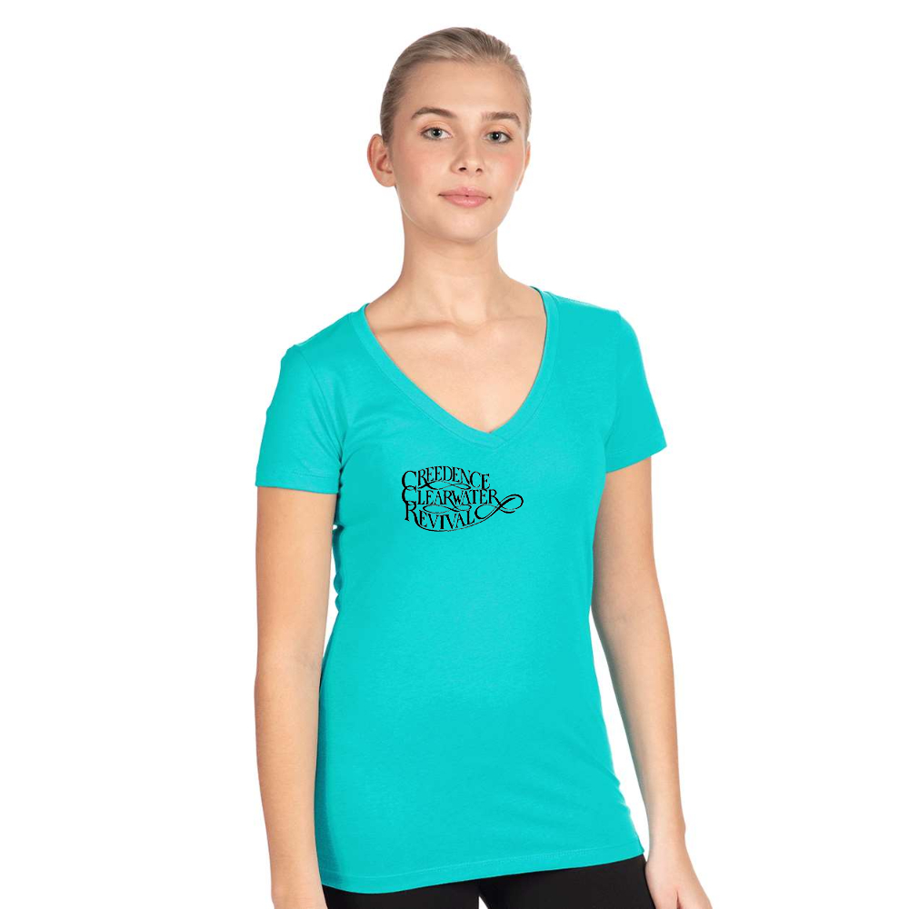 Women's Creedence Clearwater Revival Next Level V-Neck T-Shirt