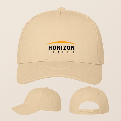 Horizon League Logo Five Panel Twill Snapback Cap