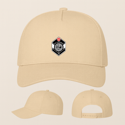 FC Lugano Soccer Logo Five Panel Twill Snapback Cap