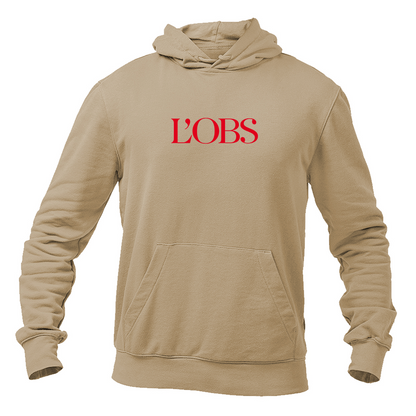 Men's L'OBS Logo Pullover Hoodie
