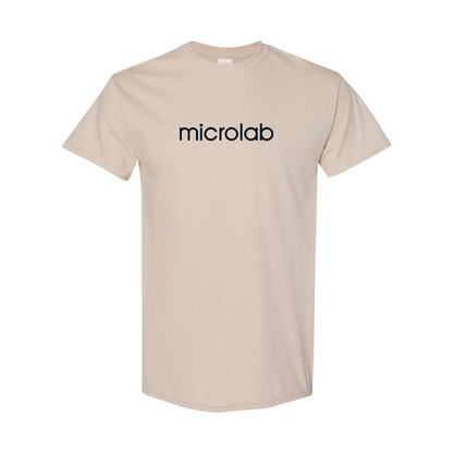 Men's Microlab Logo Cotton T-Shirt