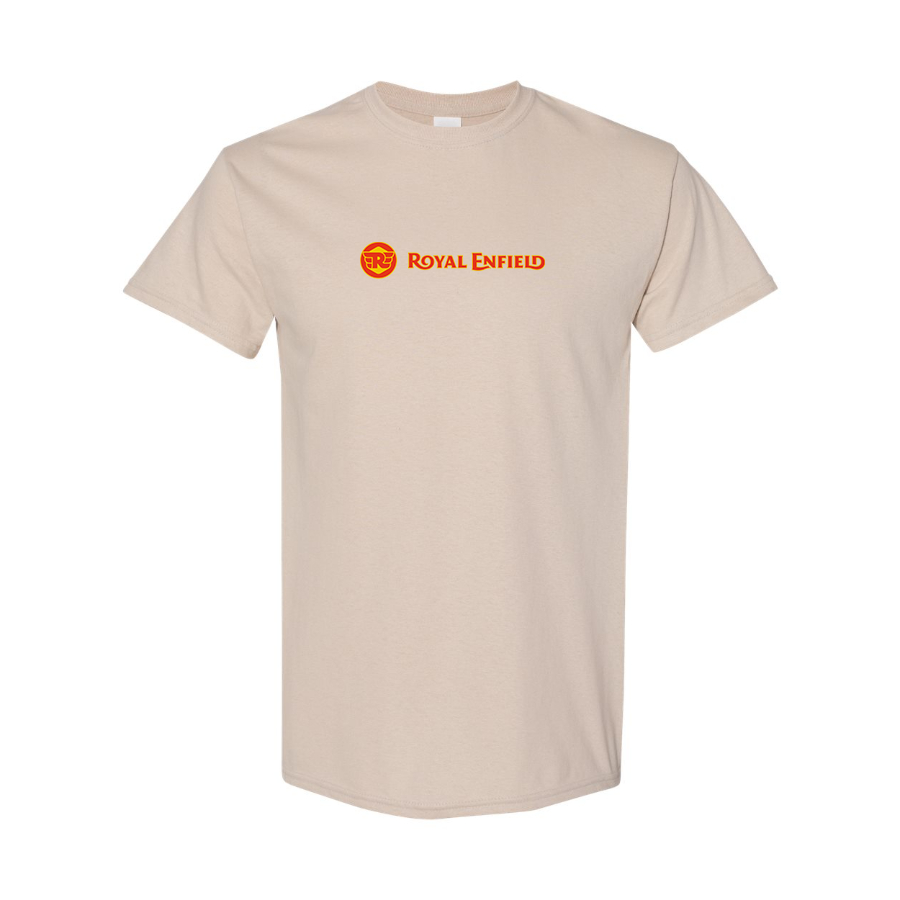 Men's Royal Enfield Logo Cotton T-Shirt