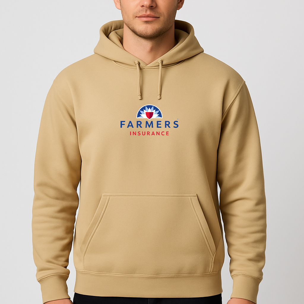 Men's Farmer_s Insurance Logo Pullover Hoodie