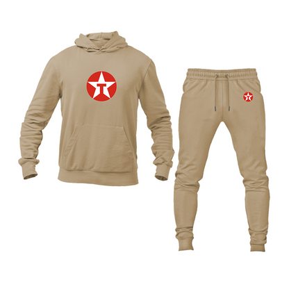 Men's Texaco Logo Hoodie Joggers Set