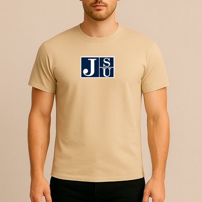 Men's Jackson State Tigers Logo Cotton T-Shirt