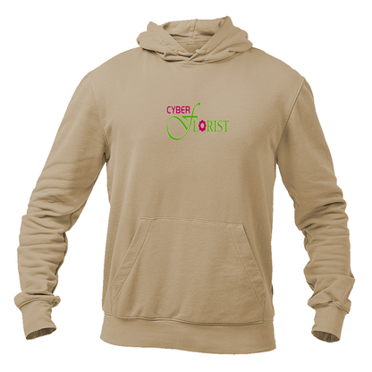 Men's Cyber Florist Logo Pullover Hoodie