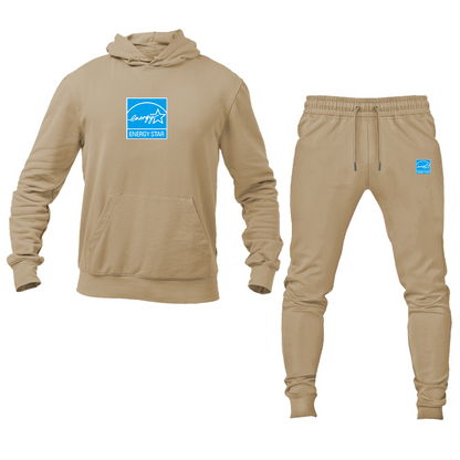 Men's Energy Star Logo Hoodie Joggers Set