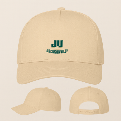 Jacksonville Dolphins Logo Five Panel Twill Snapback Cap