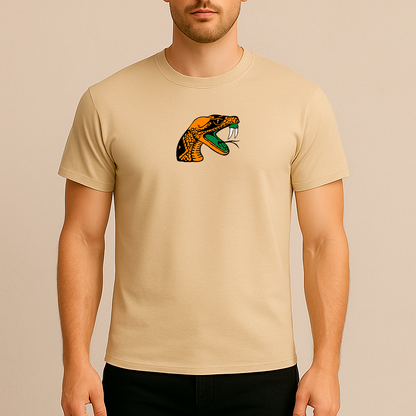 Men's Florida AM Rattlers Logo Cotton T-Shirt