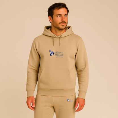 Men's Liberty Mutual Insurance Logo Hoodie Joggers Set