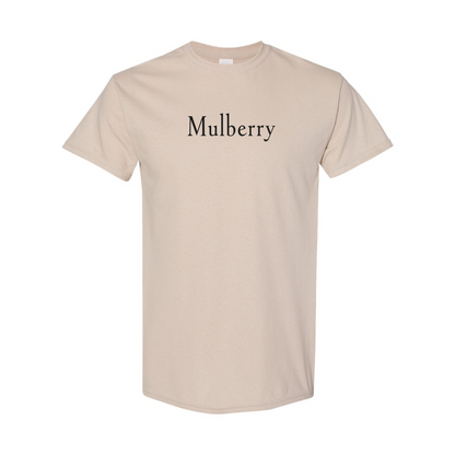 Men's Mulberry Logo Cotton T-Shirt