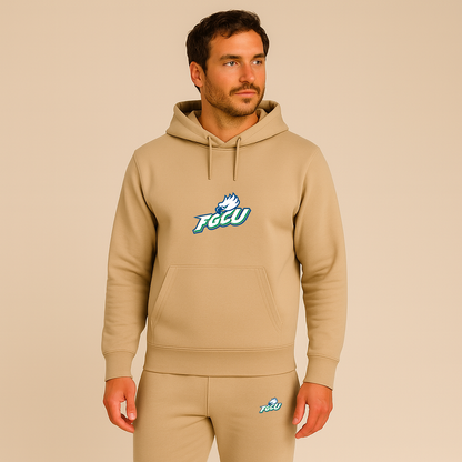 Men's Florida Gulf Coast Eagles Logo Hoodie Joggers Set