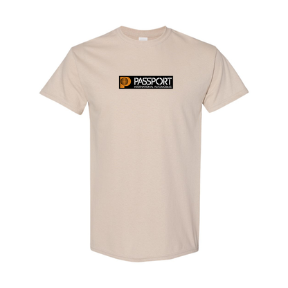 Men's Passport  Logo Cotton T-Shirt