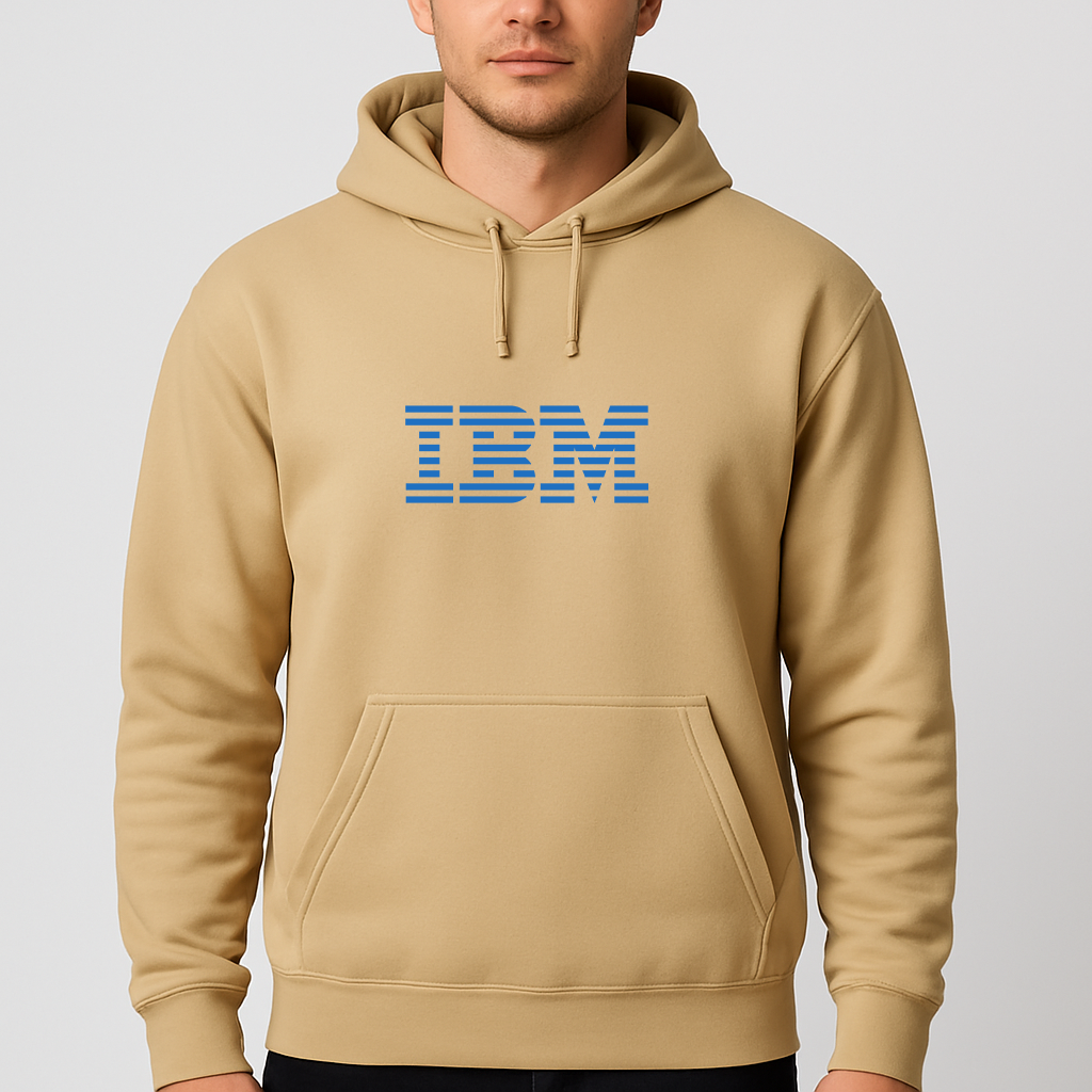 Men's IBM Logo Pullover Hoodie