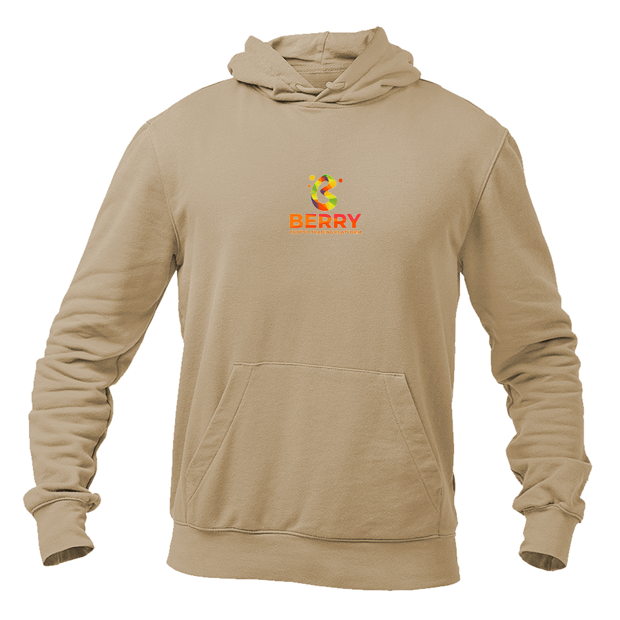 Men's Berry Logo Pullover Hoodie