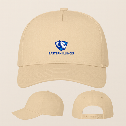 Eastern Illinois Panthers Logo Five Panel Twill Snapback Cap