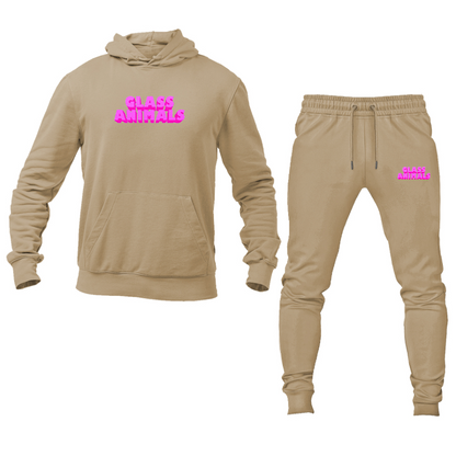 Men's Glass Animals Logo Hoodie Joggers Set