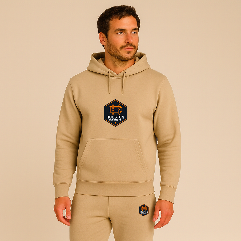 Men's Houston Dynamo FC Soccer Hoodie Joggers Set
