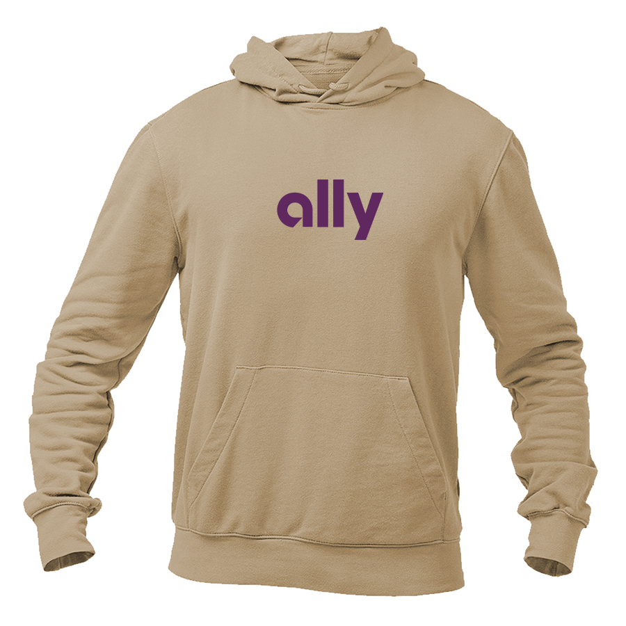Men's Ally Financial Logo   Pullover Hoodie