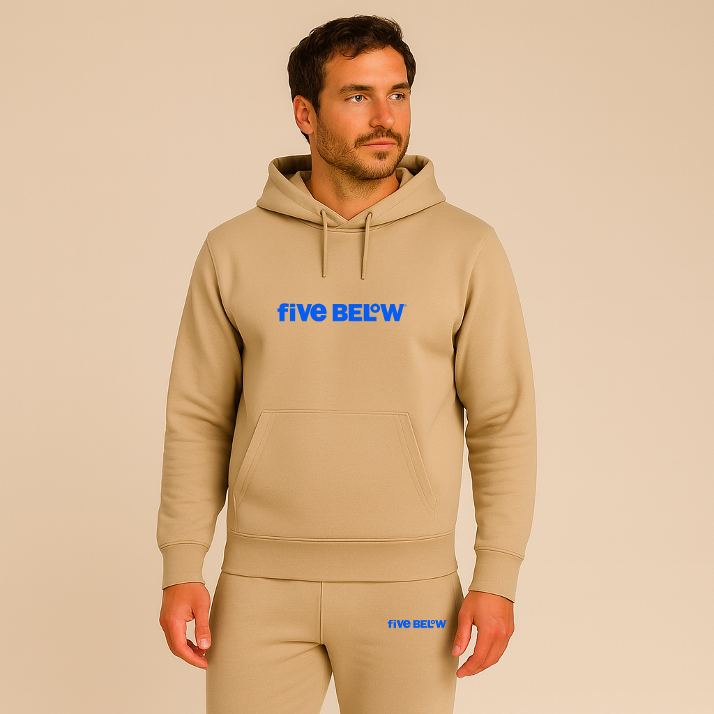 Men's Five Below Logo Hoodie Joggers Set