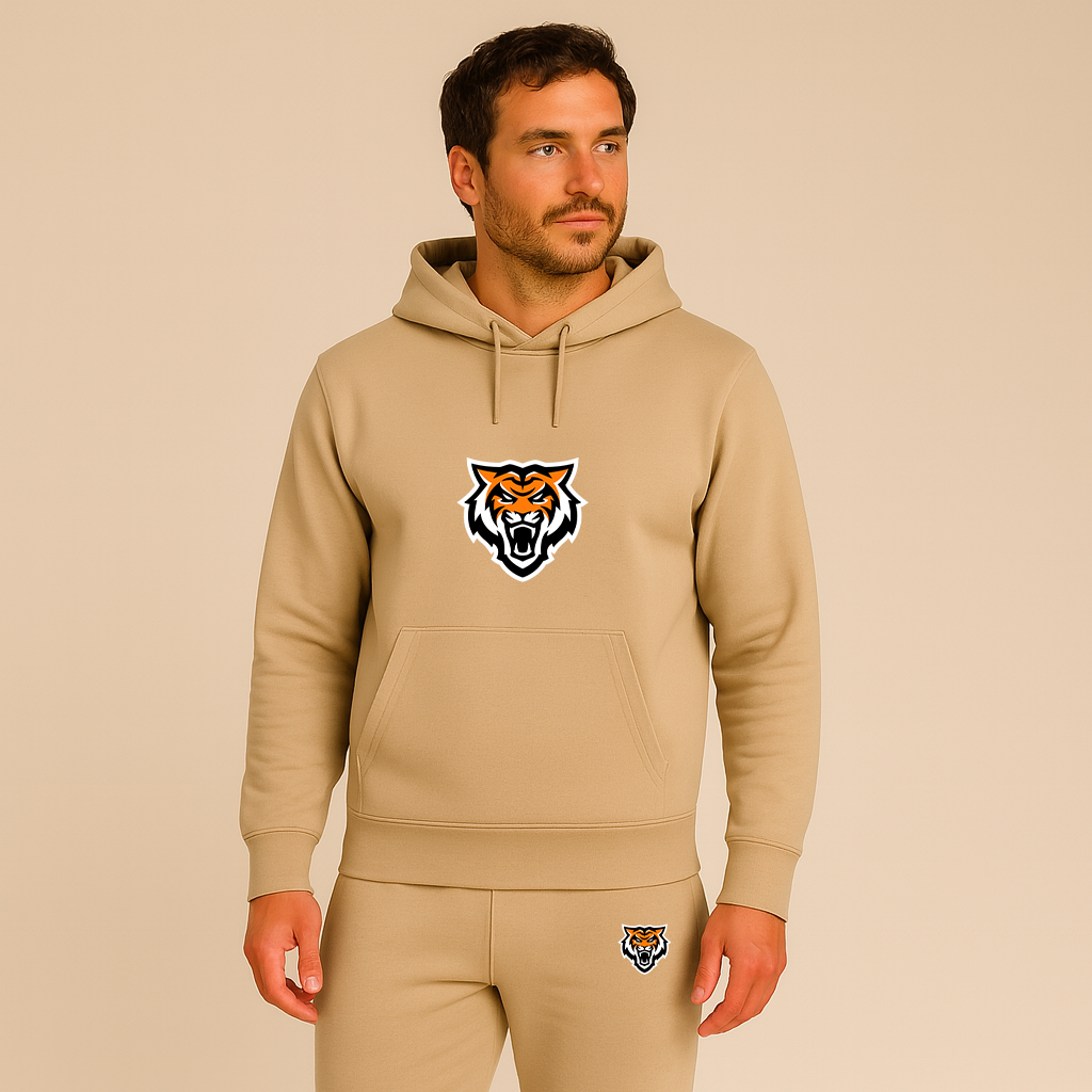 Men's Idaho State Bengals Logo Hoodie Joggers Set