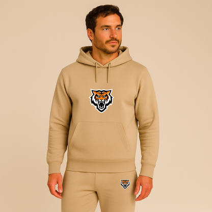 Men's Idaho State Bengals Logo Hoodie Joggers Set