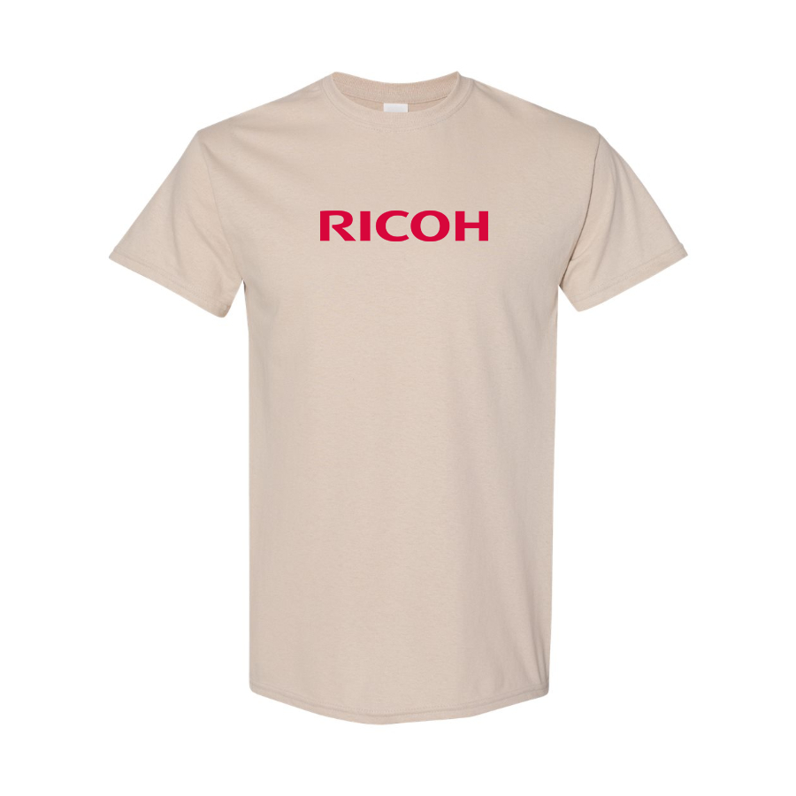 Men's Ricoh Logo Cotton T-Shirt