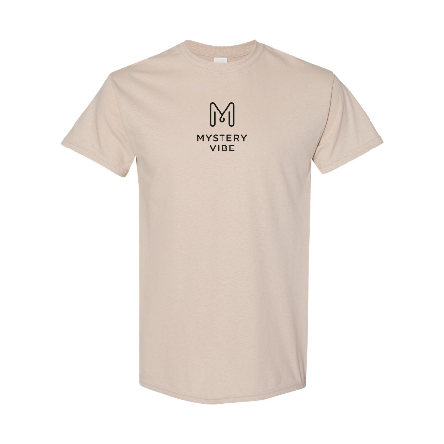 Men's Mystery Vibe Logo Cotton T-Shirt