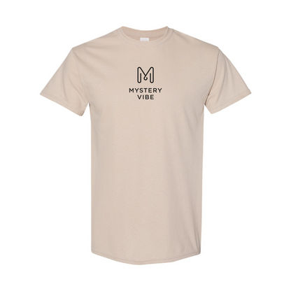 Men's Mystery Vibe Logo Cotton T-Shirt