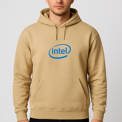 Men's Intel Logo Pullover Hoodie