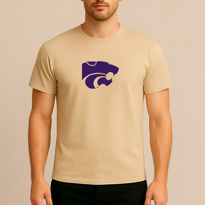 Men's Kansas State Wildcats Logo Cotton T-Shirt