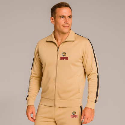 Men's IUPUI Jaguars Logo Dri-Fit TrackSuit