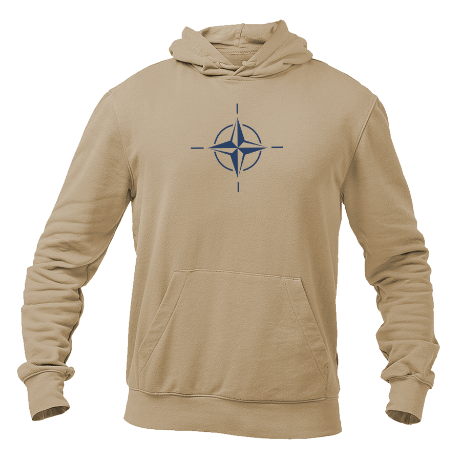 Men's Nato Emblem Logo Pullover Hoodie