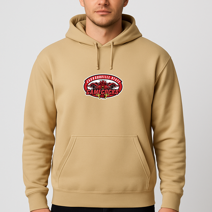 Men's Jacksonville State Gamecocks Logo Pullover Hoodie